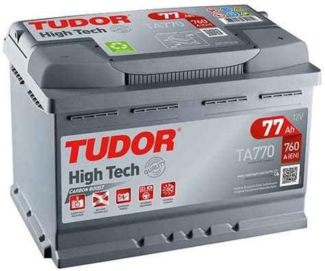 tudor high tech 77ah 760a|TUDOR HIGH TECH Batteries .